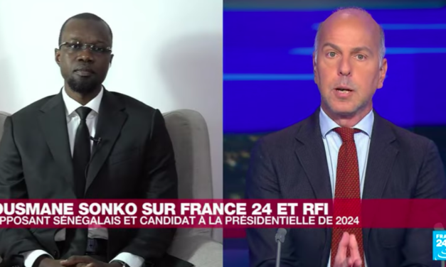 OUSMANE SONKO SUR FRANCE 24 - "Nous n’avons rien contre la France"