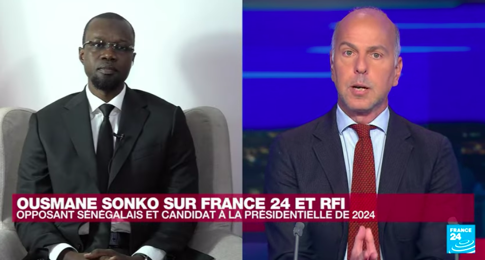 OUSMANE SONKO SUR FRANCE 24 - "Nous n’avons rien contre la France"