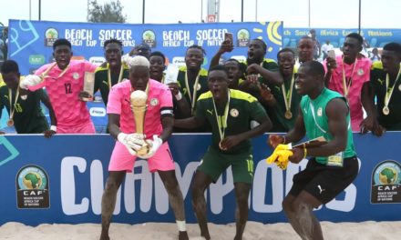 ANPS AWARDS 2022 - Les Lions de la plage s'offrent le trophée "Meilleur sportif de l'année"