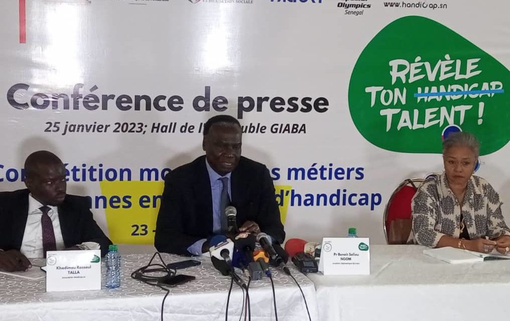 10ÉS INTERNATIONAUX ABILYMPICS - Le Sénégal lance son formulaire de candidature