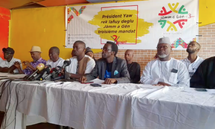 3E MANDAT DU PRÉSIDENT MACKY SALL- L’appel du collectif « Jamma Gueun 3e mandat »