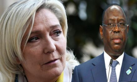 RENCONTRE MACKY SALL-MARINE LE PEN - L’audience  polémique