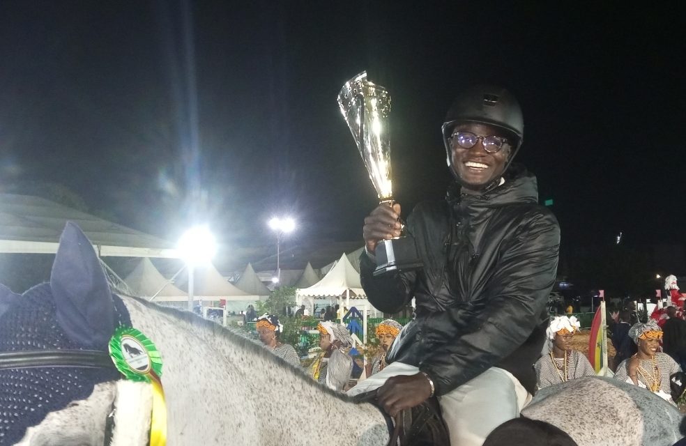 ÉQUITATION/GRAND PRIX ADAM - Ibrahima Diédhiou triomphe illumine le CICES