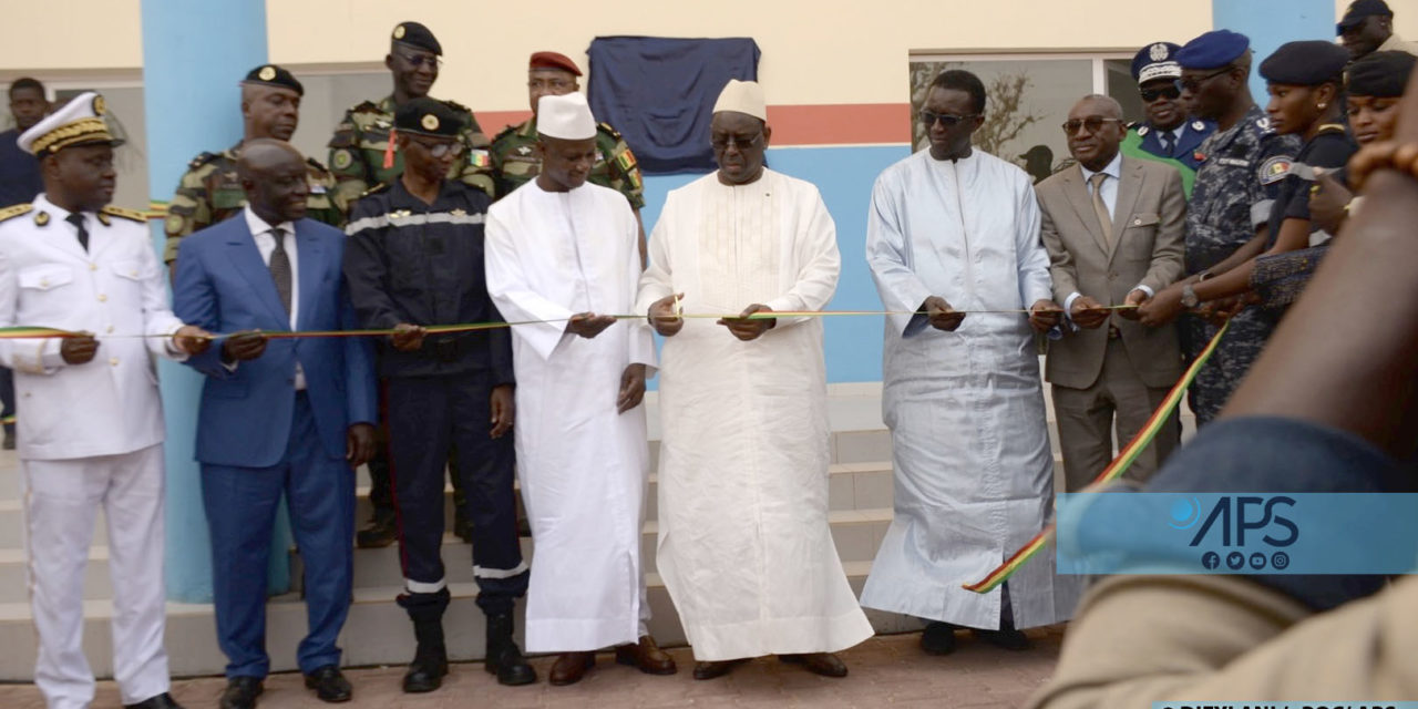 THIES -  Macky Sall inaugure la première école de formation de Sapeurs pompiers