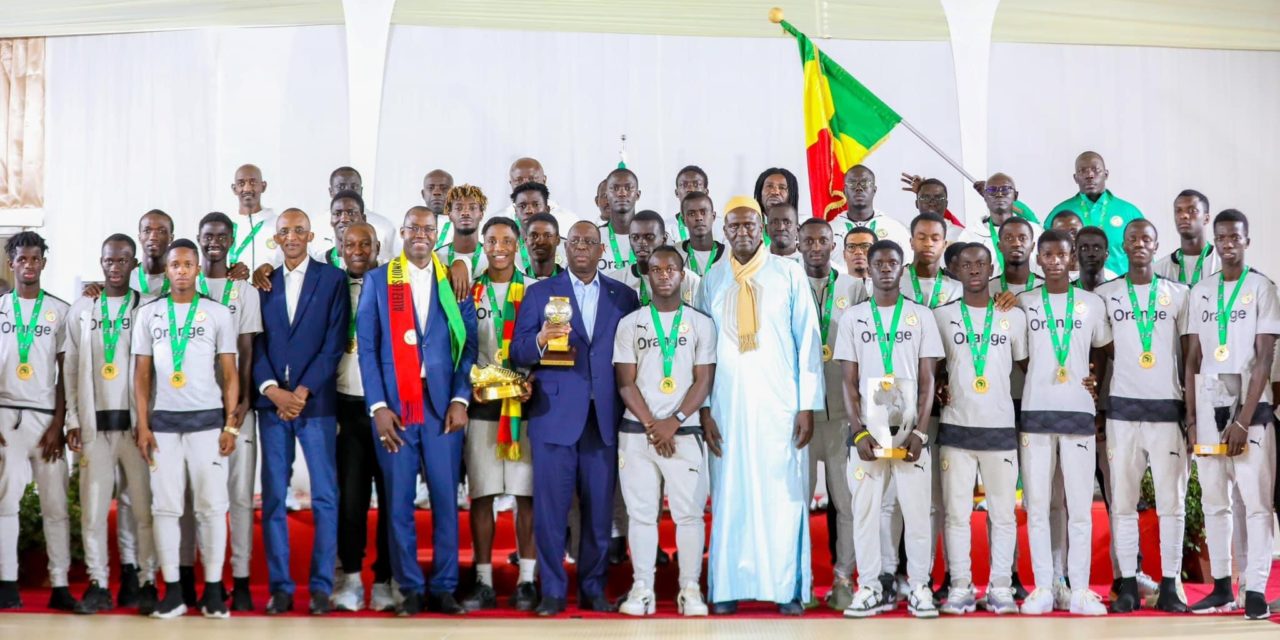CAN U20 - Macky Sall octroie une prime spéciale de 10 millions de francs CFA à chacun des vainqueurs