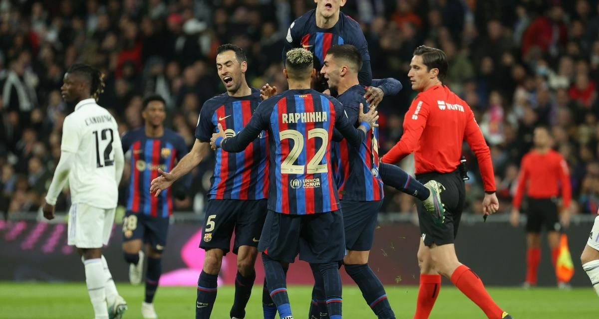 1/2 ALLER COPA DEL REY - Le Barça éteint la Casa Blanca (0-1)