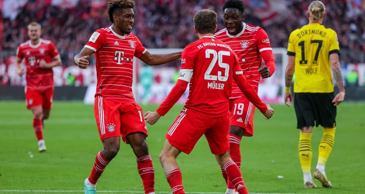 BUNDESLIGA - Le Bayern Munich surclasse Dortmund et reprend les commandes