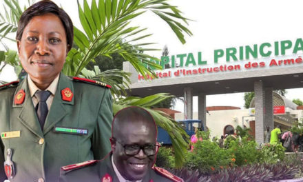HOPITAL PRINCIPAL - Le Général Fatou Fall nommée médecin-chef et directeur