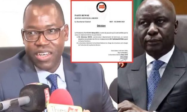 NOMINATION – Idrissa Seck réhabilite Diattara