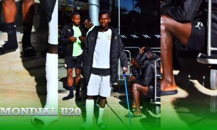 MONDIAL U20 - C'est terminé pour Mamadou Gning