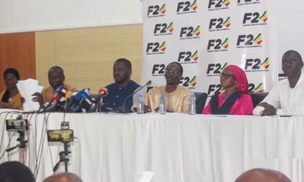 DECLARATION DE MACKY SALL - Le nouveau combat du F24