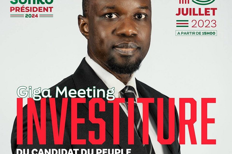 EN COULISSES - Sonko, investi le 15 juillet