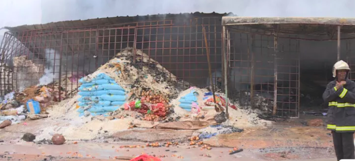 TAMBACOUNDA - Plusieurs magasins du marché central ravagés par un incendie