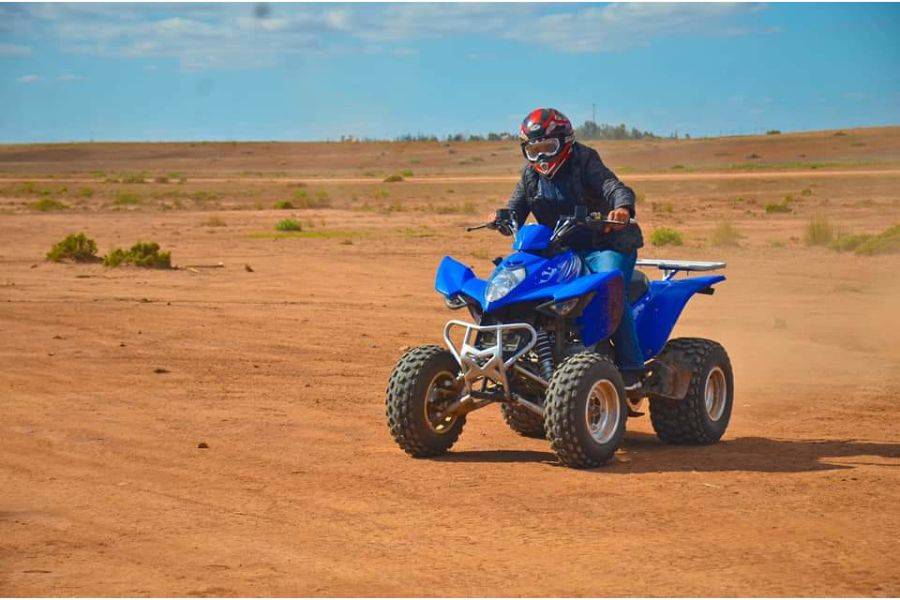 LAC ROSE - Une balade en moto Quad vire au drame