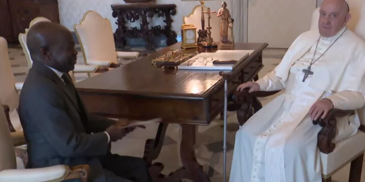 JOJ DAKAR 2026 - Mamadou Diagna Ndiaye reçu par le Pape au Vatican
