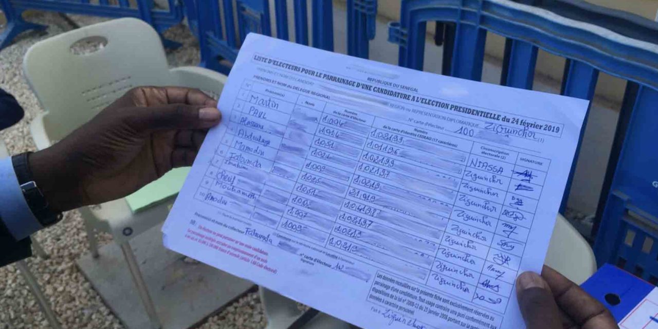 PRESIDENTIELLE- Voici la liste des 21 membres qui vont vérifier les parrainages