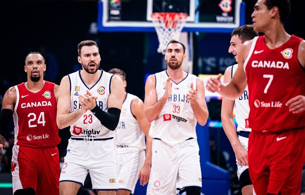 MONDIAL BASKET MASCULIN - La Serbie écarte le Canada et file en finale