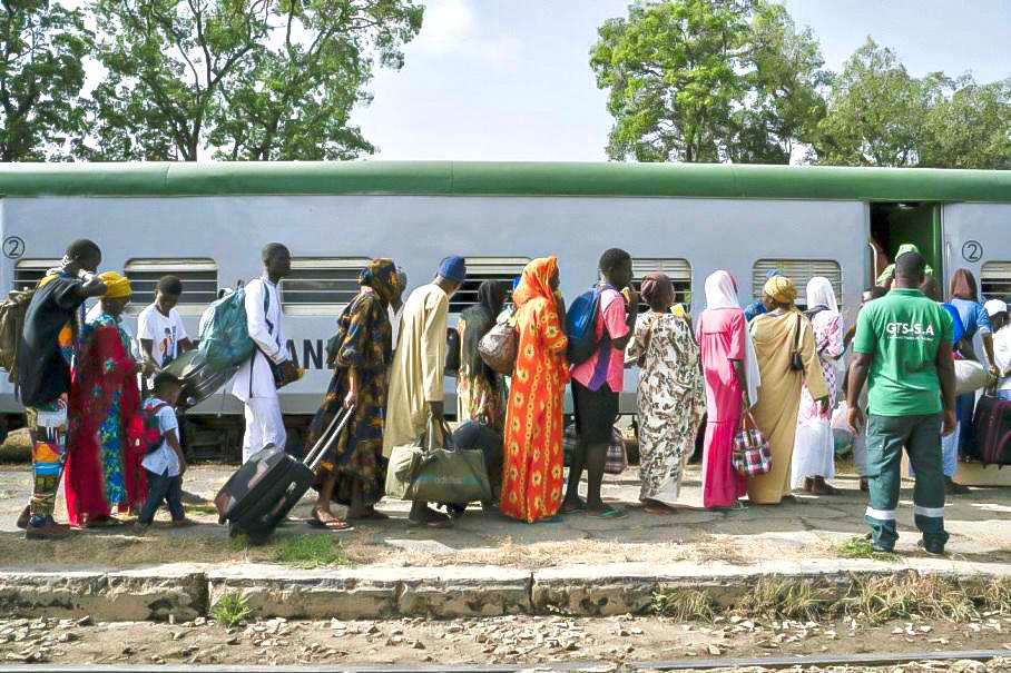GAMOU 2023 - Le train va transporter 4.000 pèlerins