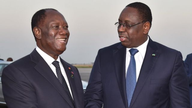 EN COULISSES - Macky chez Ouattara