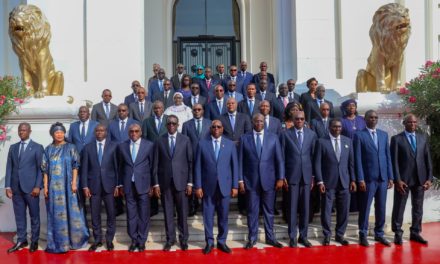 PALAIS PRESIDENTIEL - Premier conseil des ministres pour le nouveau gouvernement