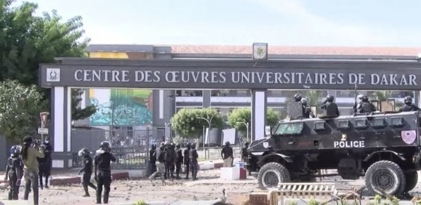 UCAD - La conférence de presse des étudiants dispersée à coup de lacrymogènes