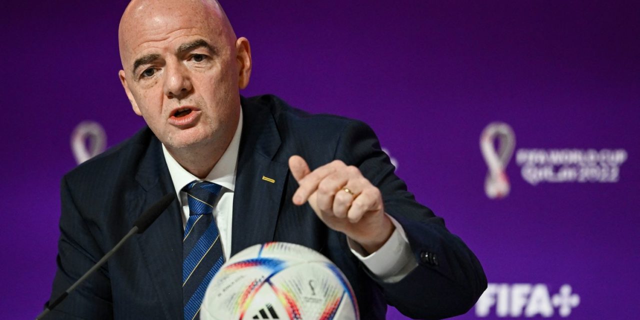 EN COULISSES - OM-OL  La réaction d'Infantino