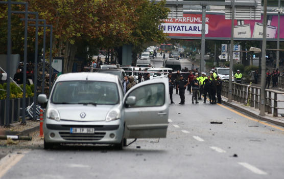 TURQUIE -  attentat-suicide à Ankara, 2 policiers blessés