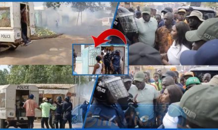 KOLDA - Le cortège de Anta Babacar Ngom dispersé par la police