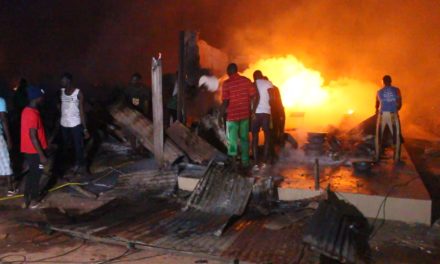 KAOLACK -  Le marché "Saubanté" ravagé par les flammes