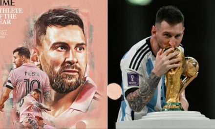 MEILLEUR ATHLÈTE DE L'ANNÉE - Messi récompensé par le Time