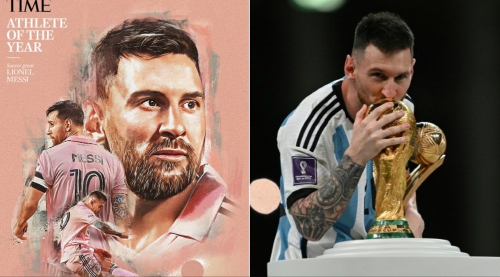 MEILLEUR ATHLÈTE DE L'ANNÉE - Messi récompensé par le Time
