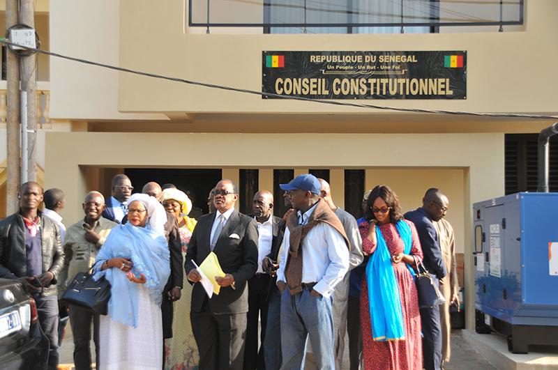 CONSEIL CONSTITUTIONNEL - Liste complète des 31 personnes ayant déposé leur candidature