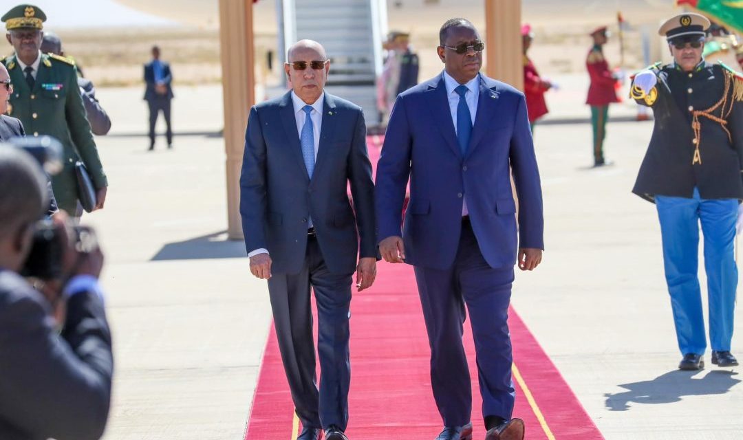 EN COULISSES - Macky Sall en Mauritanie