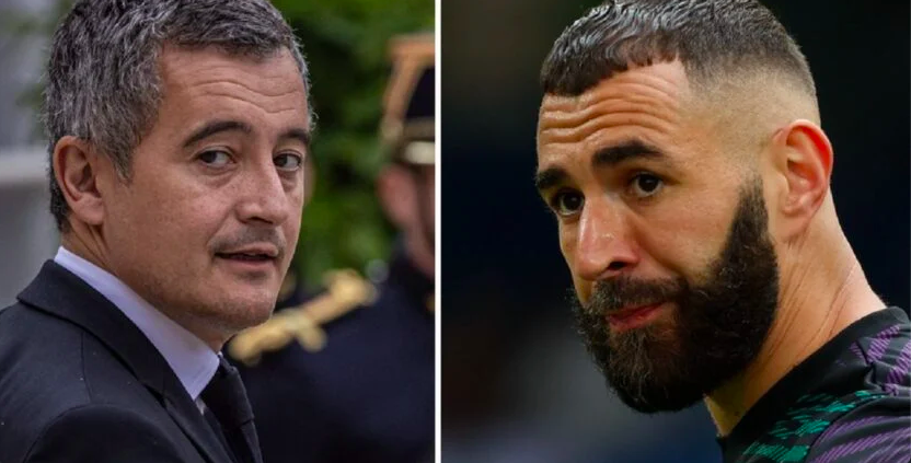 FRANCE - Benzema porte plainte contre le ministre de l'Intérieur, Gérald Darmanin