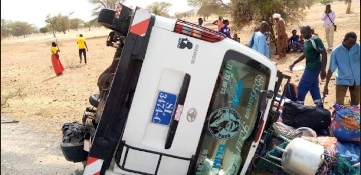 DAGANA - Un accident fait 3 morts et 7 blessés graves