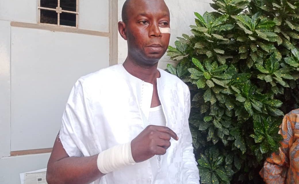 MANIFESTATIONS- Le Pr professeur Daouda Ndiaye brutalisé par les gendarmes