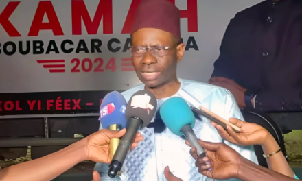 PRESIDENTIELLE - Boubacar Camara prône le changement de cap pour un développement économique et social