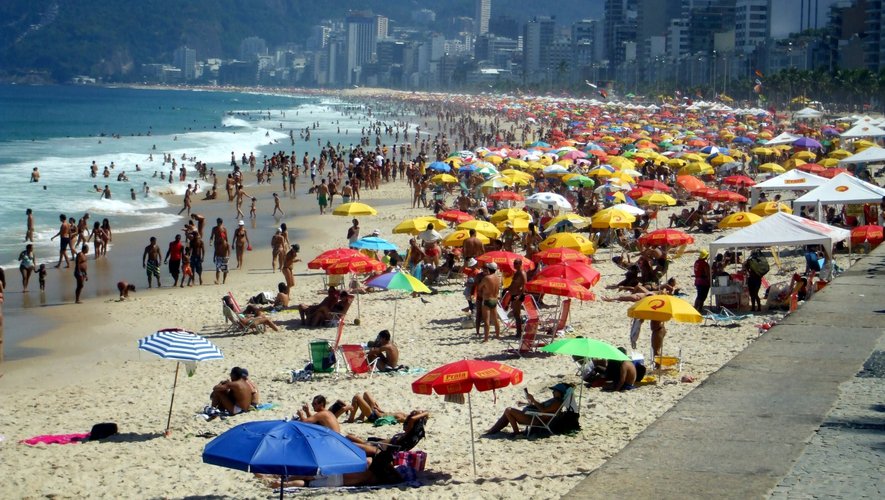 VAGUE DE CHALEUR AU BRÉSIL - Rio de Janeiro étouffe avec 62 degrés, un record