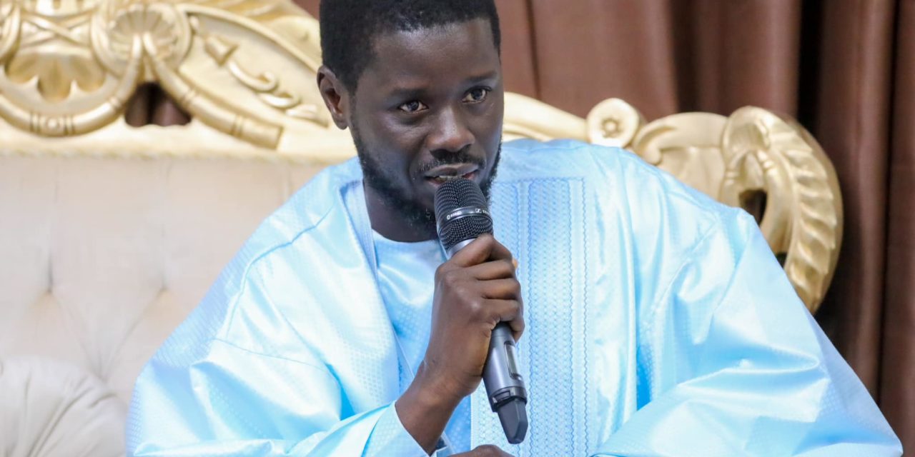 AFFAIRE CHEIKH OUMAR DIAGNE - La réponse de Bassirou Diomaye Faye