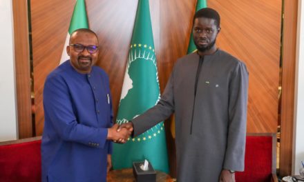 PALAIS - Le vice-président de la Sierra Leone reçu en audience par Bassirou Diomaye Faye