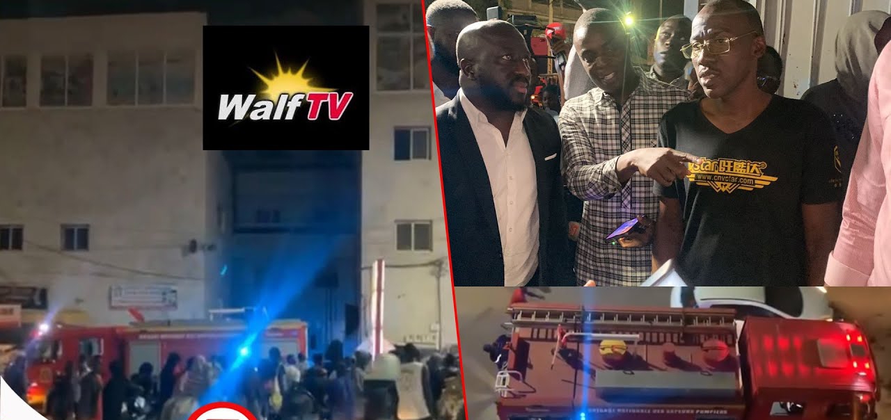 WALFADJRI - Un studio ravagé par les flammes