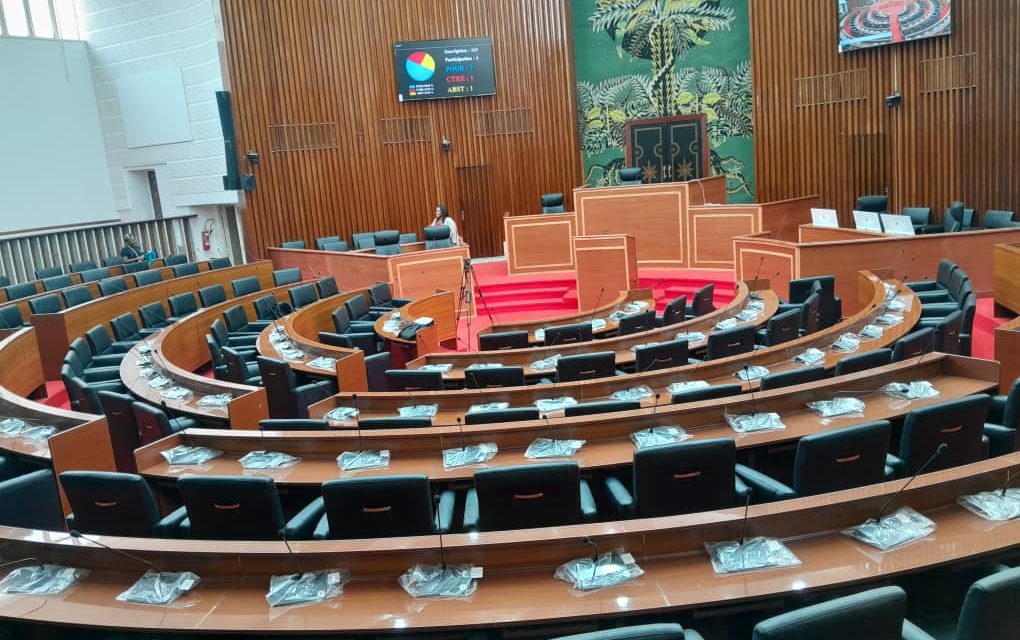 Rénovation de l'hémicycle