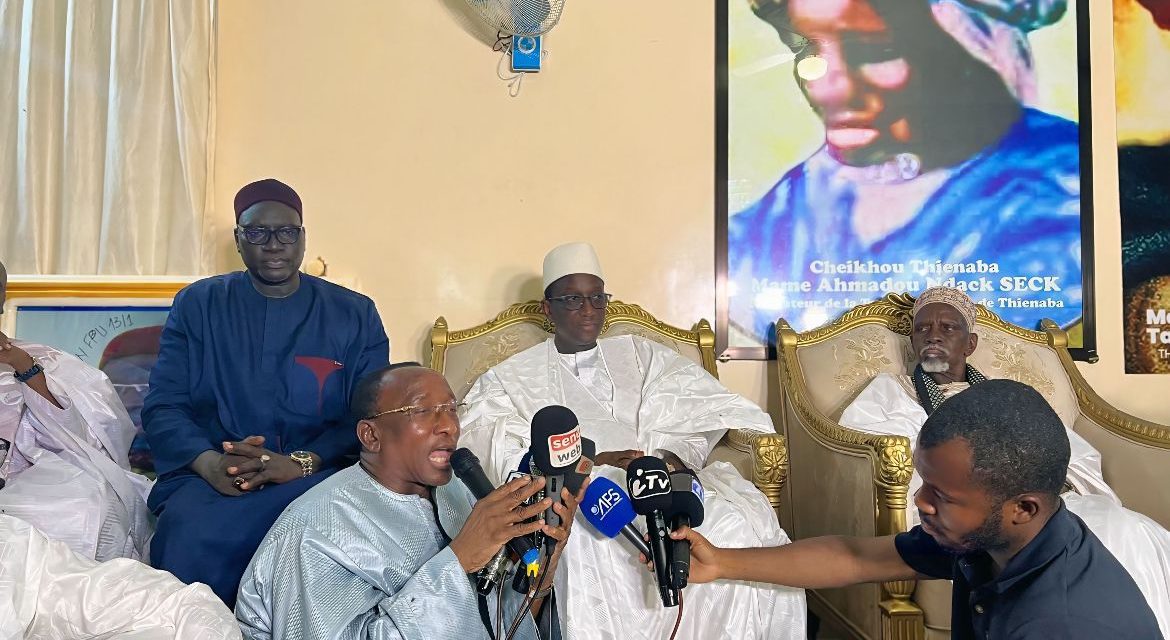 TOURNÉE RELIGIEUSE- Après Touba et Tivaouane, Amadou Ba à Thiénaba