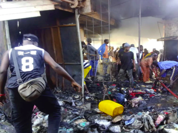 KAOLACK - Plusieurs cantines ravagées dans un incendie au marché « Guédj »