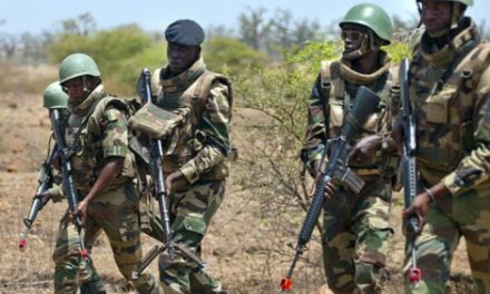 OPERATION DE L'ARMEE A BIGNONA - Un soldat blessé, un autre porté disparu