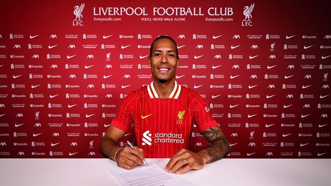 LIVERPOOL - Van Dijk signe 2 ans de plus