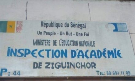 AFFAIRE ÉLÈVE ÉCOLE ANTOINE DE PADOUE - La réaction de l'IA de Ziguinchor
