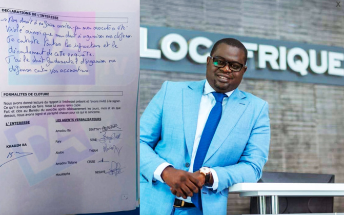 AFFAIRE KHADIM BA - La correspondance adressée à Cheikh Diba, la charge contre la Douane et le rôle d’Al Amine Lô