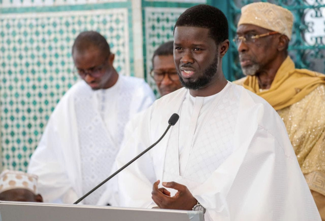 DIOMAYE FAYE APRES LA PRIERE DE TABASKI - "Dépassons nos clivages pour un Sénégal plus fort..."