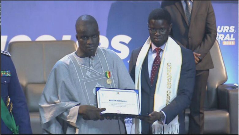 CONCOURS GÉNÉRAL 2025 - Pape Natango Mbaye, premier lauréat de la médaille Gaïndé